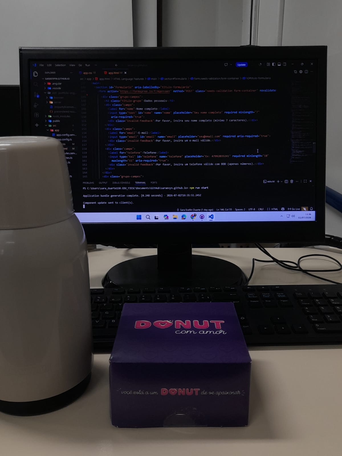 Equipe de desenvolvedores Entra21 Blusoft